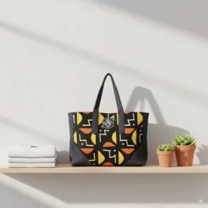 Sac Fourre-Tout "Géométrie Solaire Moderne"