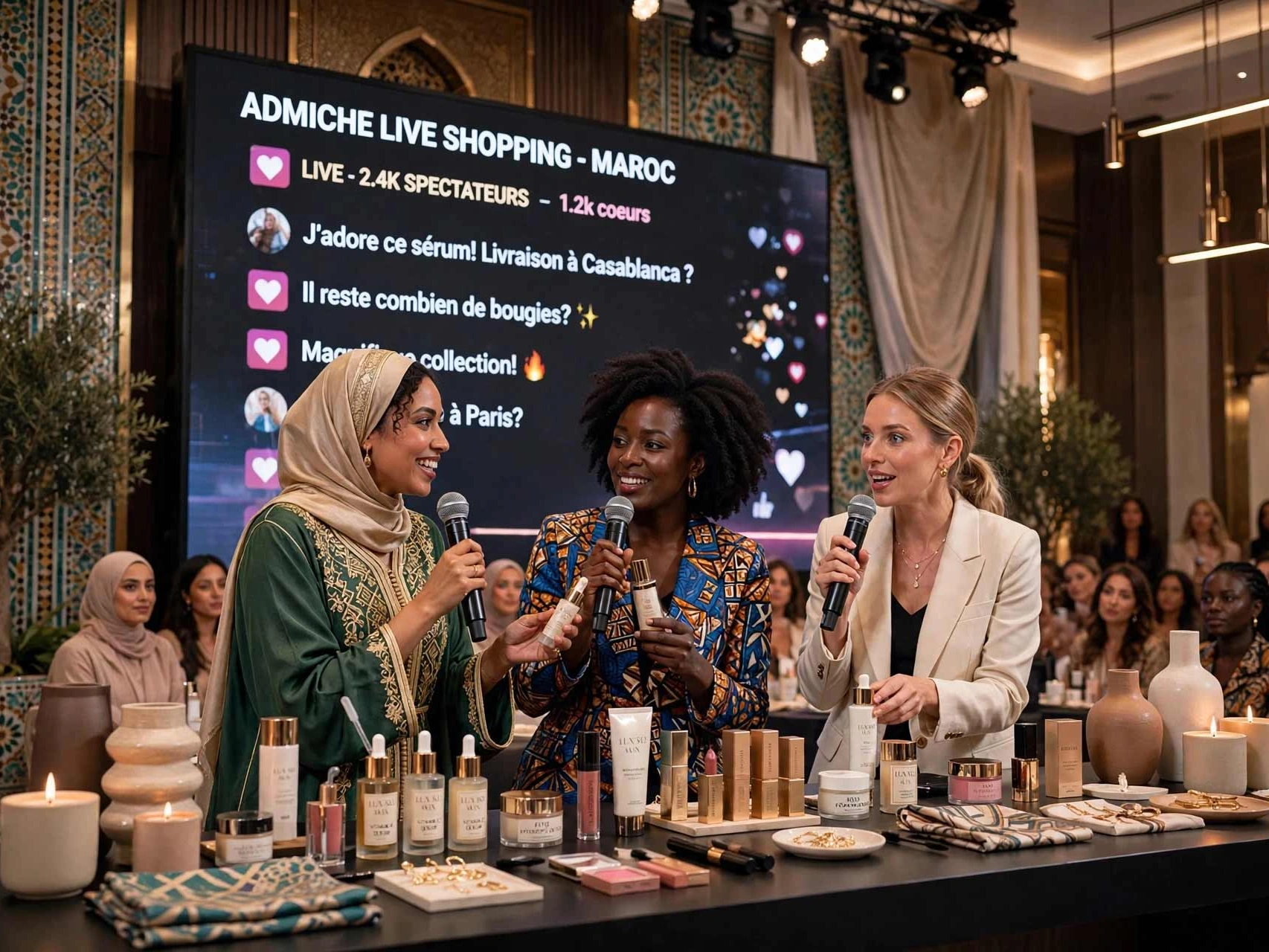 Evènement ive shoppable
